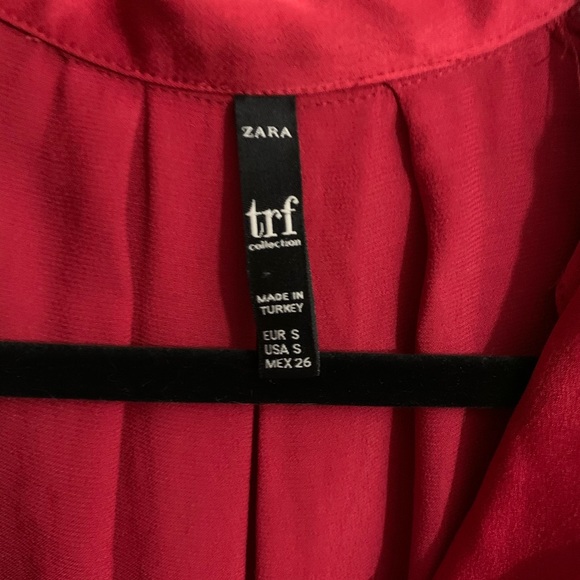 ZARA loose fitting satin finished button u… - Picture 8 of 8